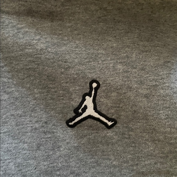 Jordan Heather Gray Sweatsuit (Full Zip Hoodie and Sweatpants) Men’s Sz XL - Picture 14 of 16